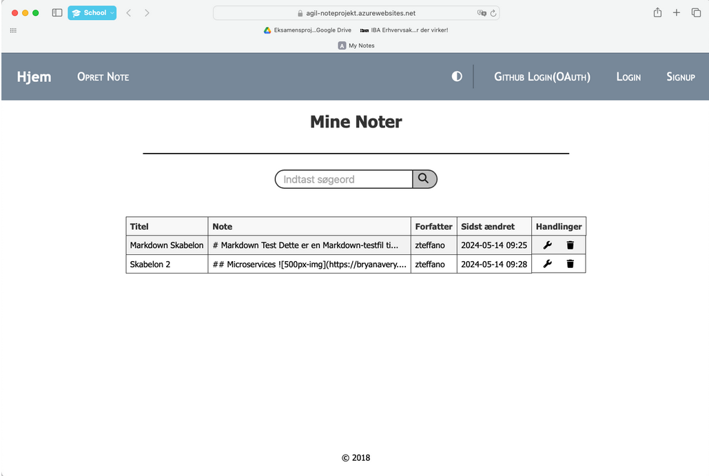 Agile Enhancement of Note-Sharing Web Service image